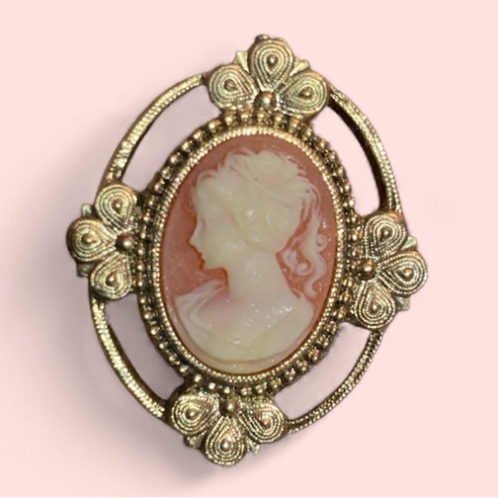 Cameo Brooch